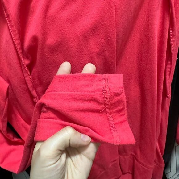 Pink Long Sleeve Active Hoodie - Picture 5 of 7